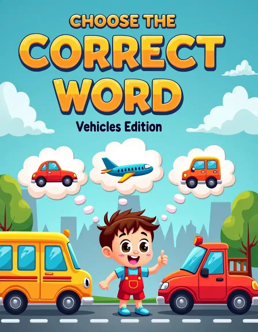choose correct word vehicle